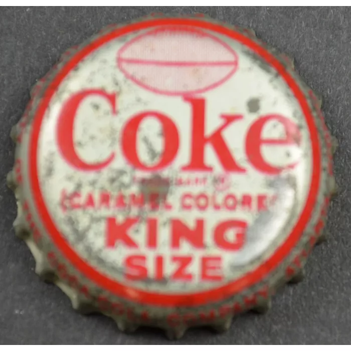 Coca Cola NFL All Stars King Size Coke Bottle Cap - Dallas Cowboys - Bob Lilly