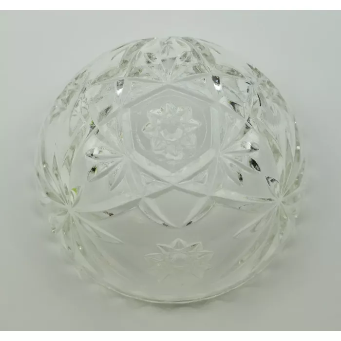 Anchor Hocking - Prescut Clear Pattern - Candy Dish - 5.25" Round