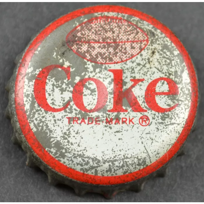 Coca Cola NFL All Stars Bottle Cap - Los Angeles Rams - Ed Meador - Coke