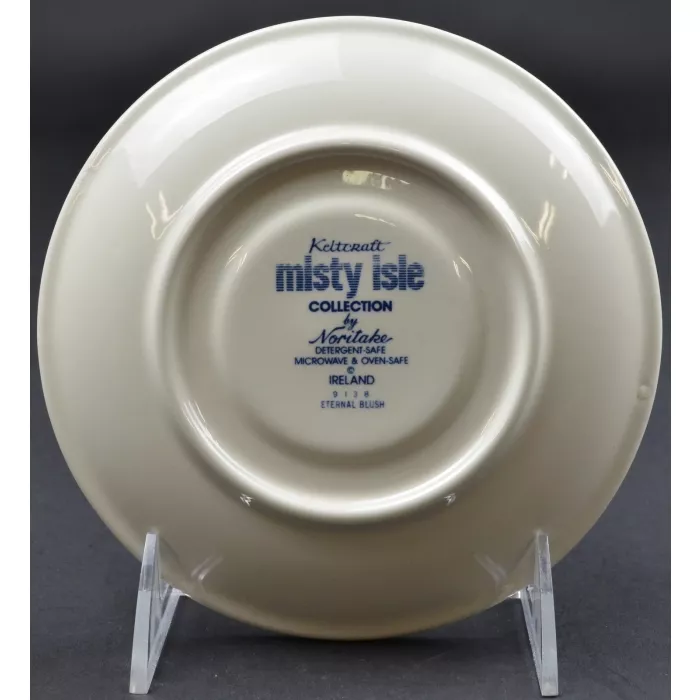 Noritake China - Flat Cup Saucer Keltcraft Misty Isle - Eternal Blush