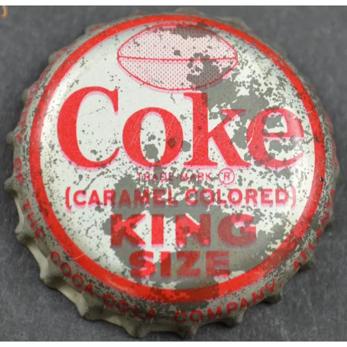 Coca Cola NFL All Stars King Size Bottle Cap - Roosevelt Brown - New York Giants