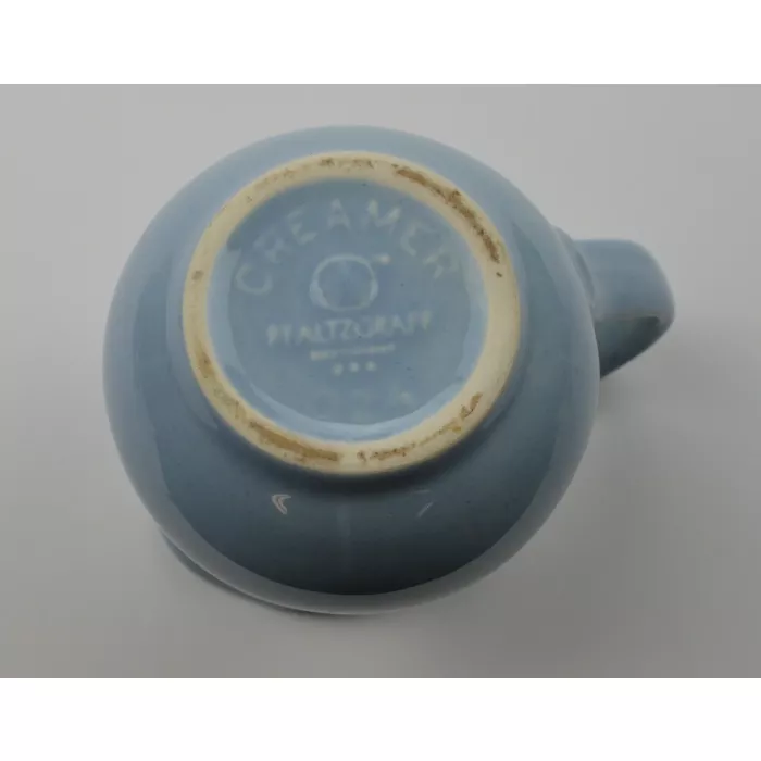 Pfaltzgraff Creamer - Gazebo Blue Pattern - 4.5" Tall