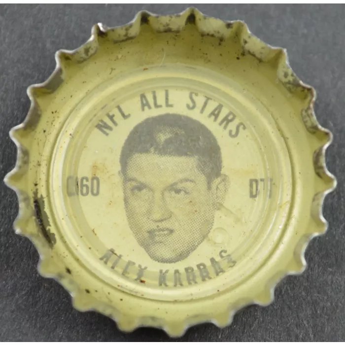 Sprite NFL All Stars Bottle Cap - Detroit Lions - Alex Karras