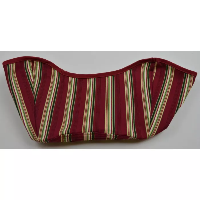 Longaberger Get Together Basket Liner - Holiday Stripe