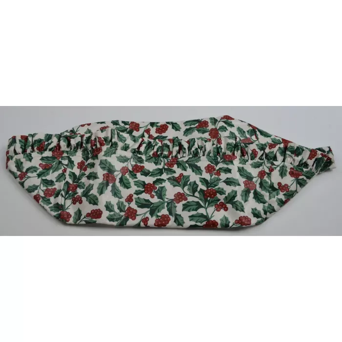 Longaberger Holiday Cheer Basket Liner - Holly Berry