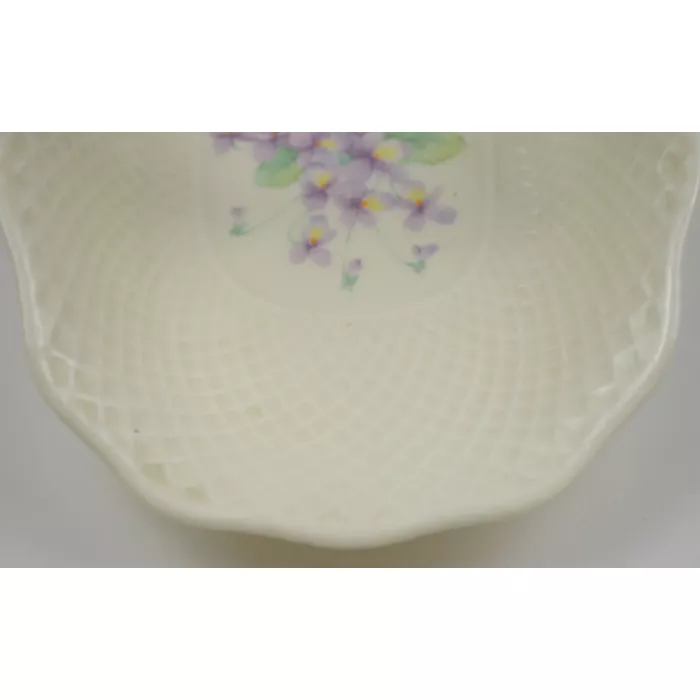 Mikasa Ivory Bone China - Lila Pattern - Small Basket - 4.125" Tall