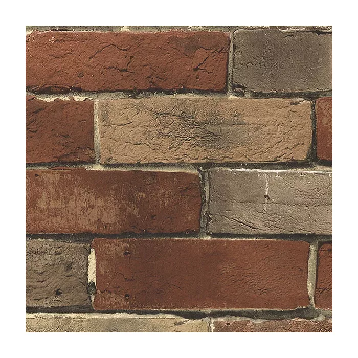 Photo Brick Wallpaper Orange, Tan, Brown Norwall Wallcovering BG21584