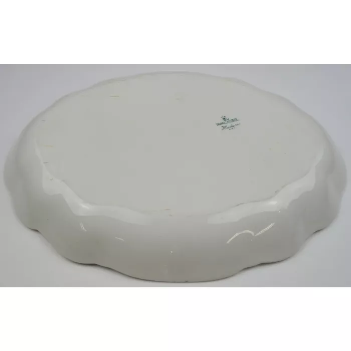 Homer Laughlin China Hudson Pink Floral Pattern - Oval Serving Platter - 15.25"