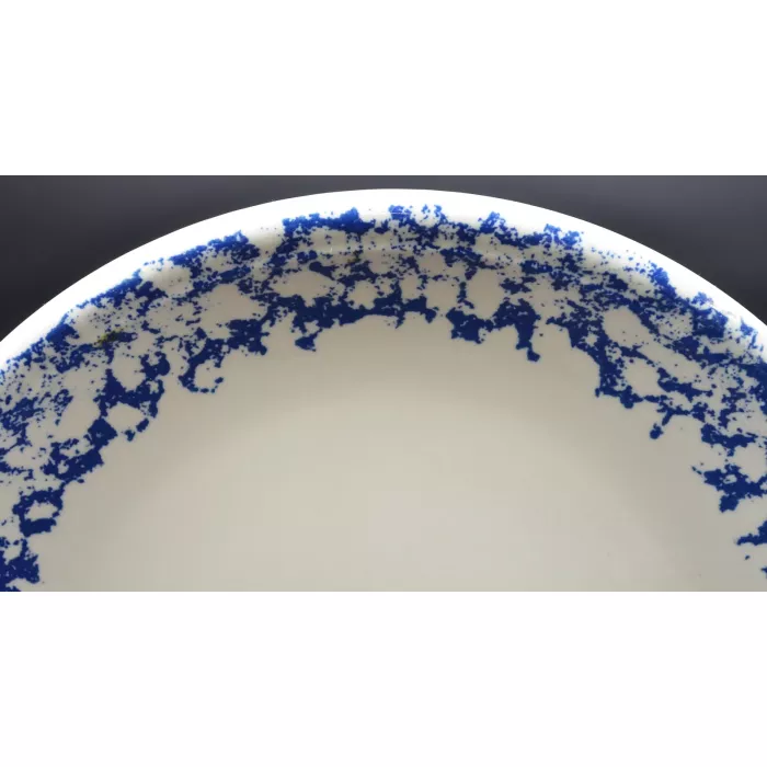 Tienshan Pottery Animals Pattern -  Cow Dinner Plate - 10.25" Wide