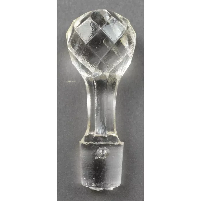 McKee Glass Company Cruet With Stopper - Napoleon Pattern - EAPG - 6.5" Tall