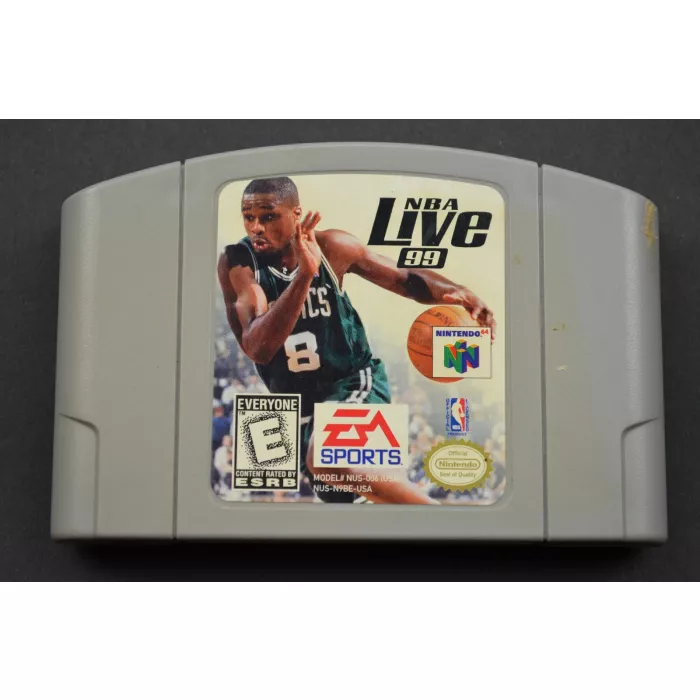 EA Sports NBA Live 99 Basketball - Nintendo 64 Video Game Cartridge