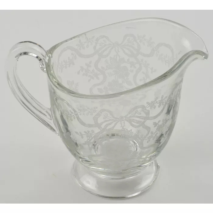 Fostoria - Romance Pattern - Footed Creamer - 8 Oz.