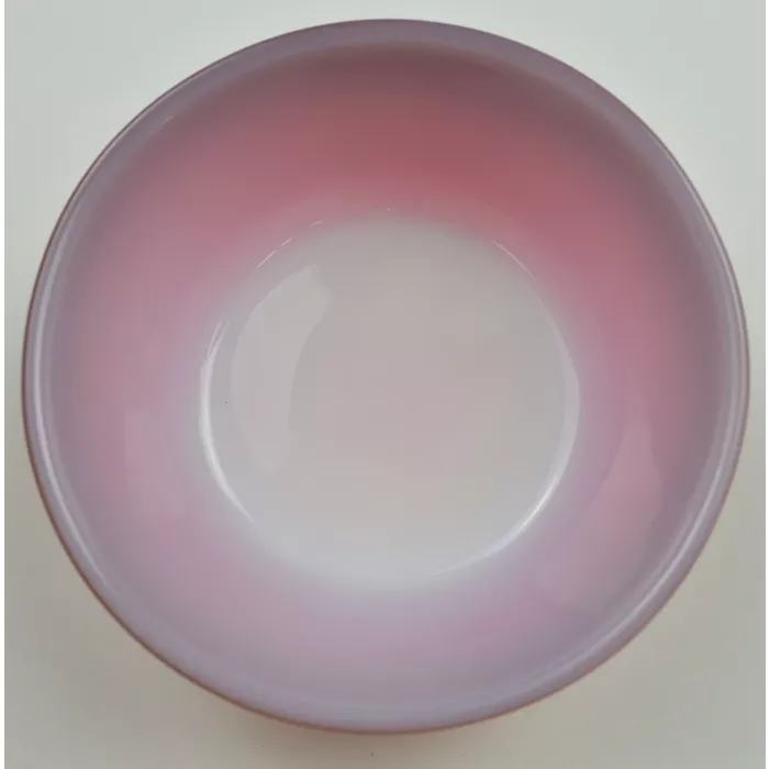 Anchor Hocking Fire King Bowl 11 - Red & Brown Pattern - 4.875" Round