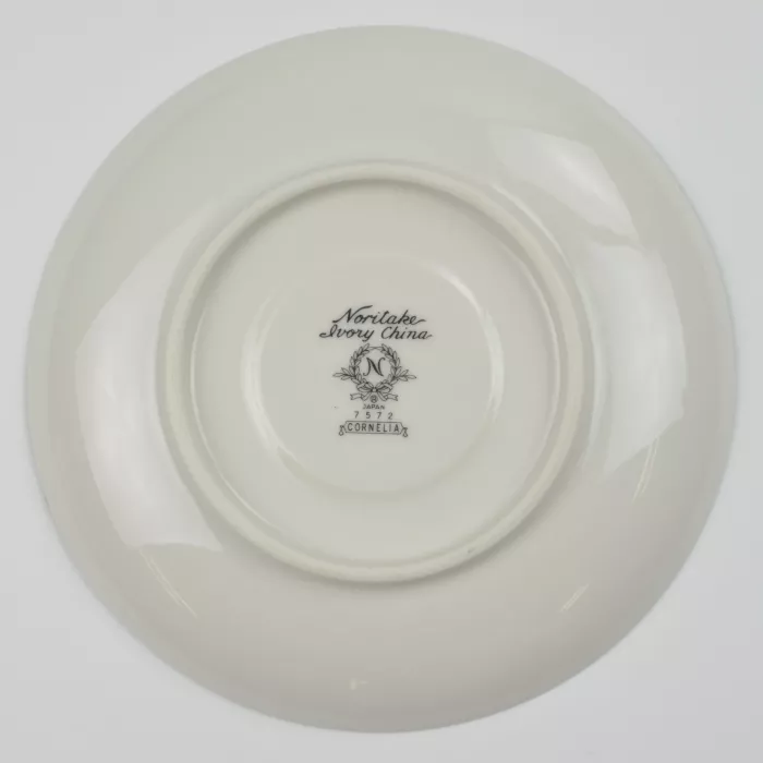 Noritake China - Flat Cup Saucer - Cornelia Pattern - 7572