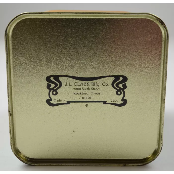 Wares Delicious Fruit Flavors Assorted Candy 1Lb. Tin - 4.75" Tall