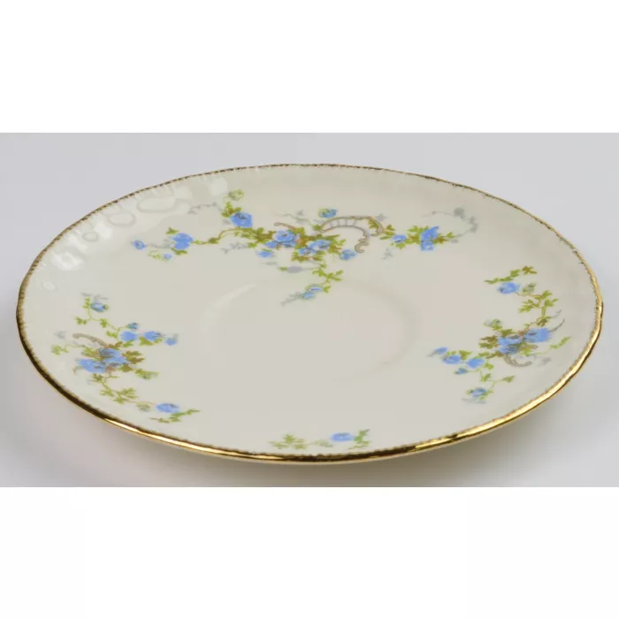 Pope Gosser China - Fleurette Pattern - Footed Cup Saucer - 3208