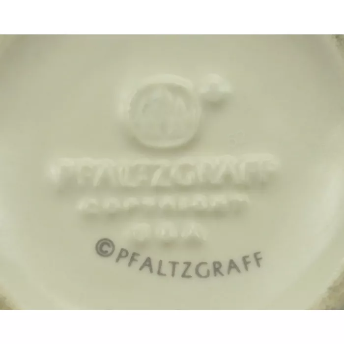 Pfaltzgraff China - Tea Rose Pattern - Flat Cup - 3.125" Tall