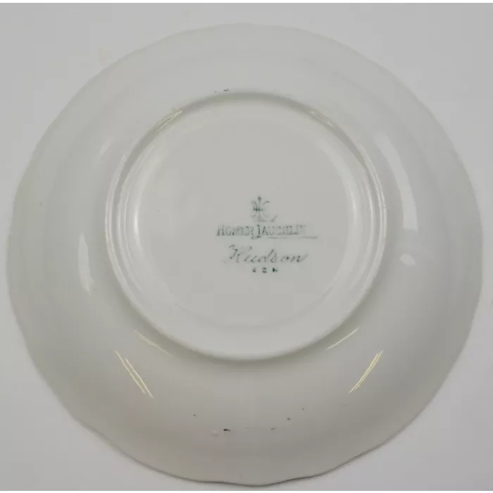 Homer Laughlin China - Hudson Pink Floral Pattern - Flat Cup Saucer
