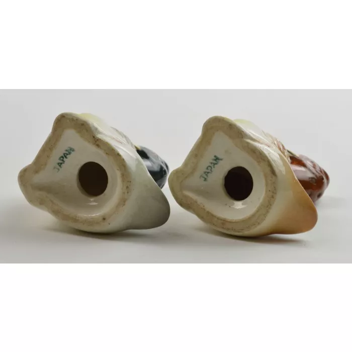 Ceramic Duck Salt & Pepper Shakers - Souvenir of Seven Falls Colorado - Japan