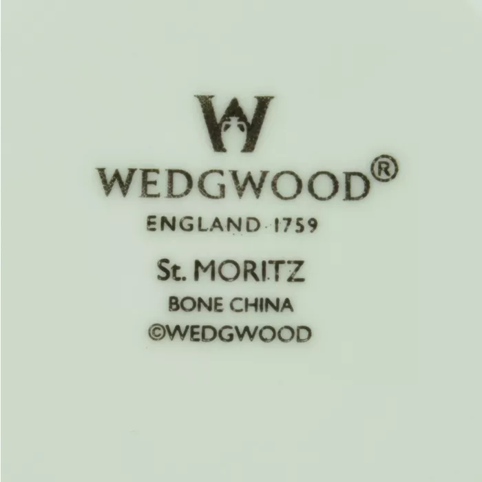 Wedgwood China - St. Moritz Pattern - Footed Cup Saucer