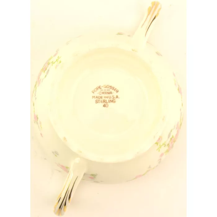 Pope Gosser - Princess Pattern - Sugar Bowl With Lid