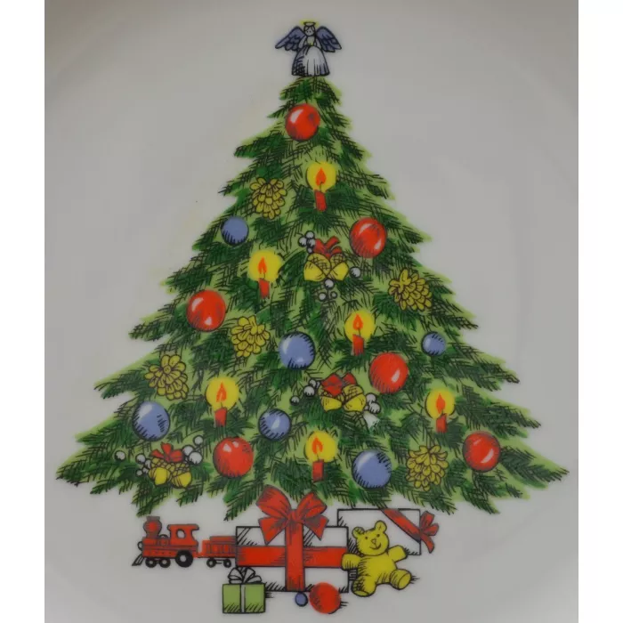 Jamestown China Christmas Treasure Pattern - Salad Plate - 7.625" Wide