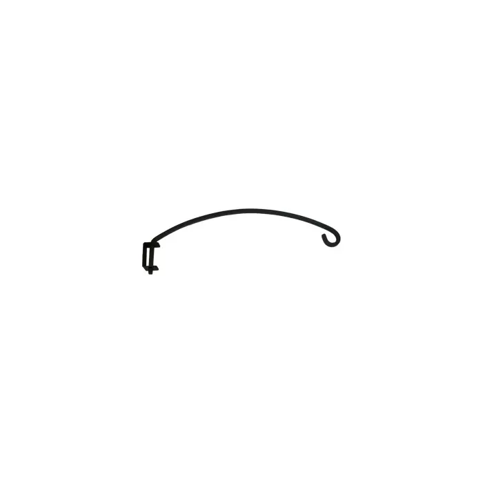 Removable Wrought Iron Plant Hanger & Bracket - 18" Deep