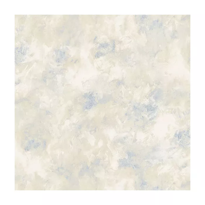 Textured Leaves Wallpaper Blue, Beige Norwall Wallcovering RG35749