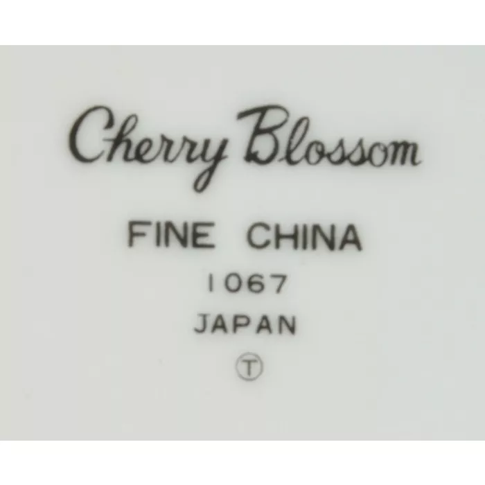 Fine China Of Japan - Cherry Blossom Pattern - Lidded Sugar Bowl