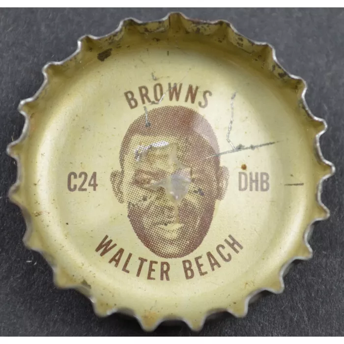 Tab NFL Bottle Cap - Cleveland Browns - Walter Beach