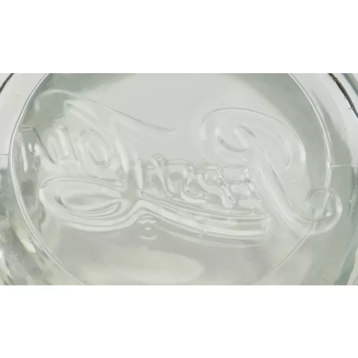 Pepsi Cola Vintage Handled Glass Mug - 6.25" Tall