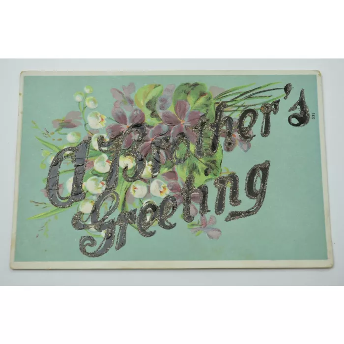 Vintage Postcard - A Brother's Greeting - Early 1900's