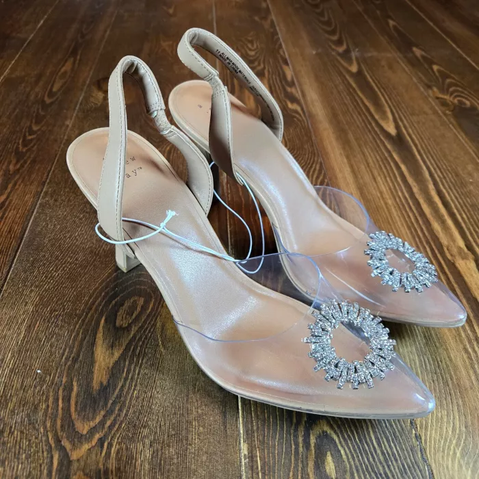 Women's Misty Slingback Heels Clear