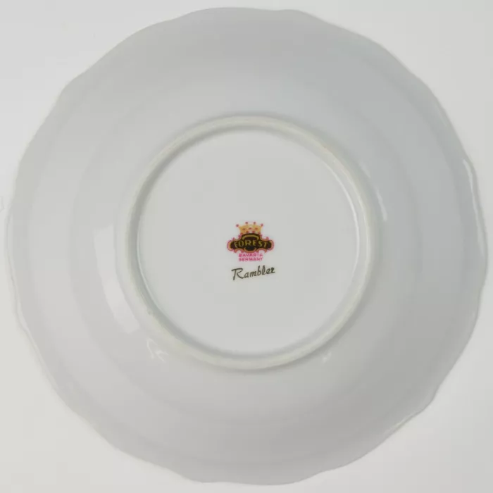 Forest China - Rambler Pattern - Coupe Soup Bowl