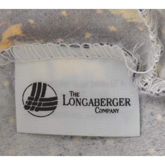 Longaberger Basket Liner - Sail Boat Pattern