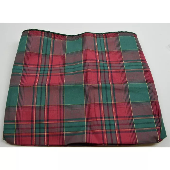 Longaberger Small Wash Day Basket Liner - Evergreen Plaid