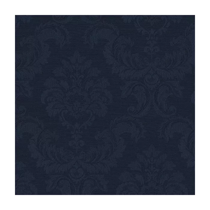 Damask Emboss Wallpaper Navy Norwall Wallcovering SK34734