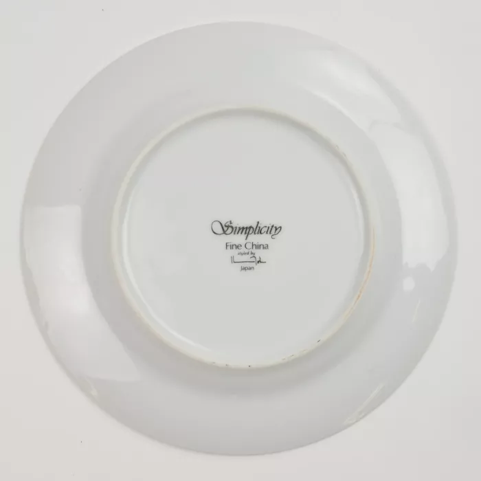 Fine China Of Japan - Simplicity Pattern - Bread & Butter Plate - 6.25" Wide