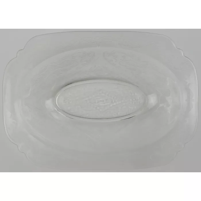 Indiana Glass - Recollection Clear - Oval Vegetable Bowl - 10" Long