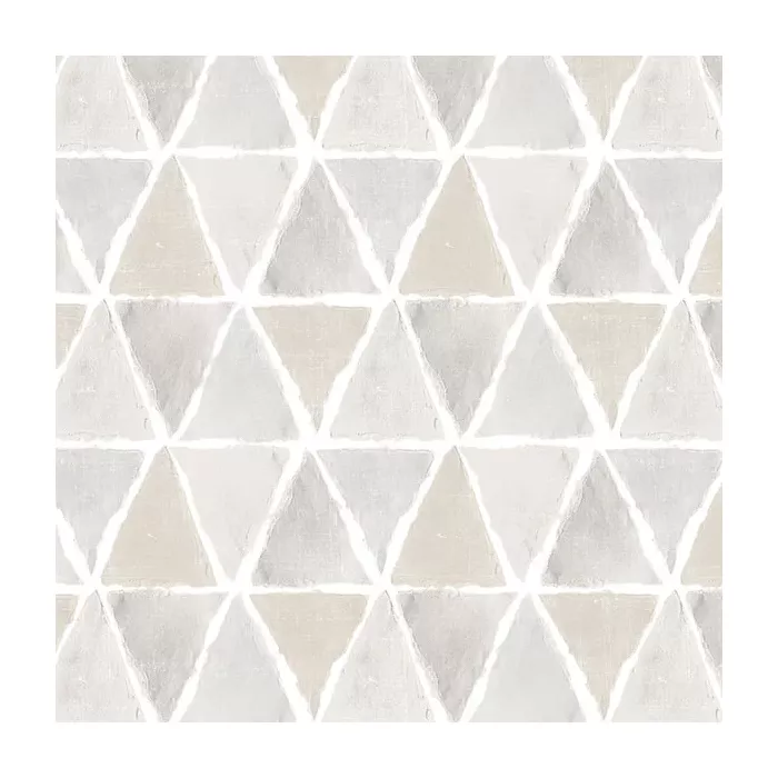 Kitchen Triangle Wallpaper Beige, Grey Norwall Wallcovering CK36637