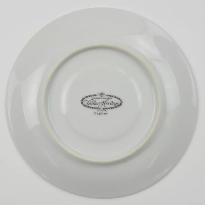 Wallace Heritage - Daphne Pattern - Footed Cup Saucer