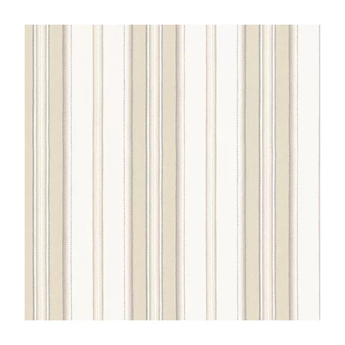 Heritage Stripe Wallpaper Beige, Cream, Grey, White Norwall Wallcovering CH22516