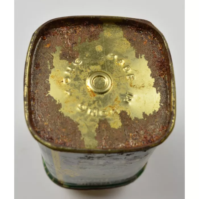 Vintage The Steamship Brand Salt Tin