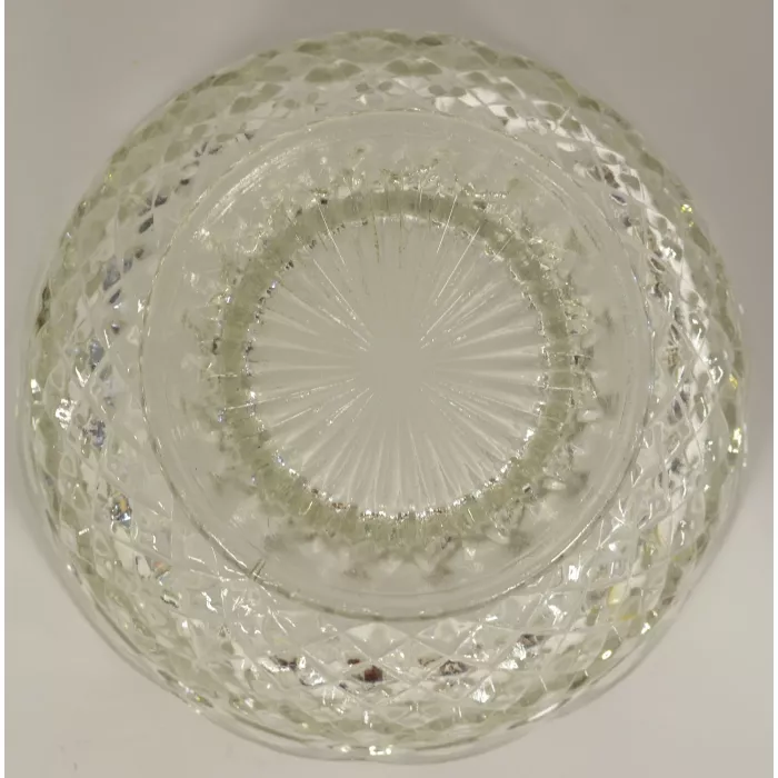 Anchor Hocking - Wexford Clear Pattern - Large Fruit Bowl - 10" Round
