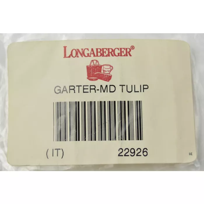 Longaberger Basket Medium Garter - Tulip