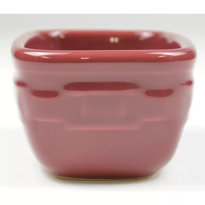 Longaberger Pottery Wovens Traditions Paprika Pattern - Dash Bowl - 5.5" Wide