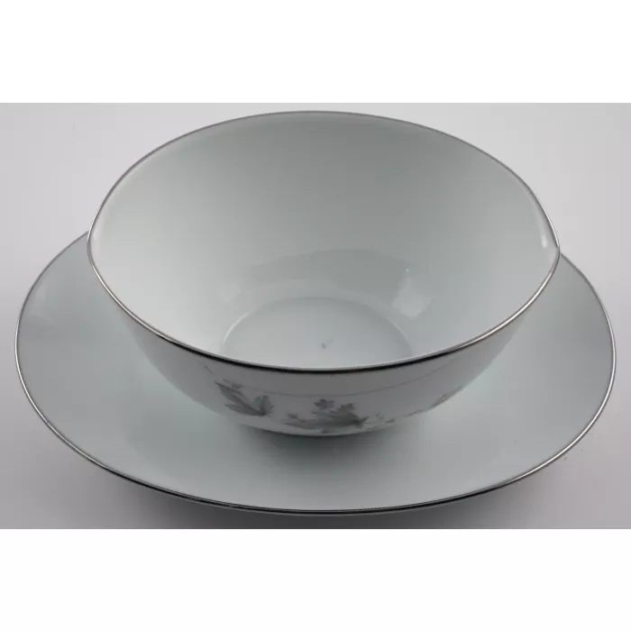 Noritake Gravy Boat & Attached Underplate - Sezanne Pattern