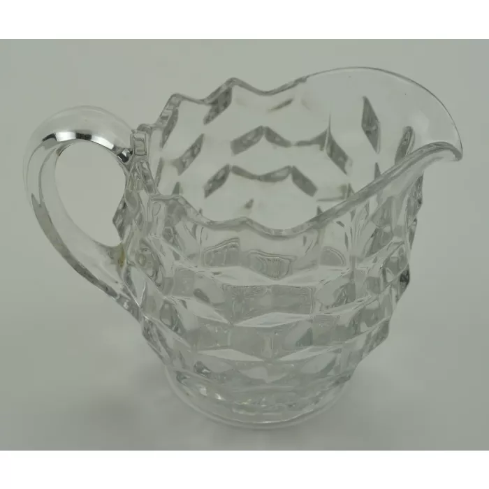 Fostoria - American Clear Pattern - Creamer - 3.75" Tall