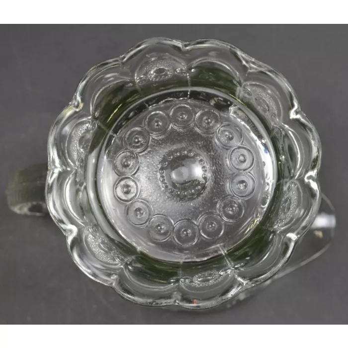 U S Glass EAPG Milk Pitcher - Jewel & Dewdrop Pattern - Circa 1901