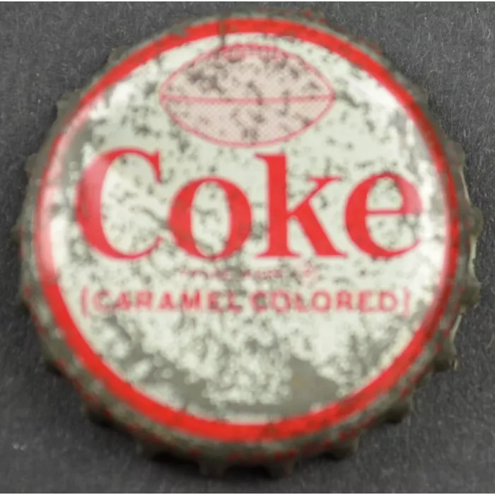 Coca Cola NFL Bottle Cap - Cleveland Browns - Jim Houston - Coke